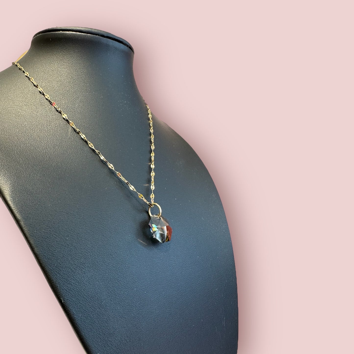 Necklace~ Octagon Swarovski Crystal