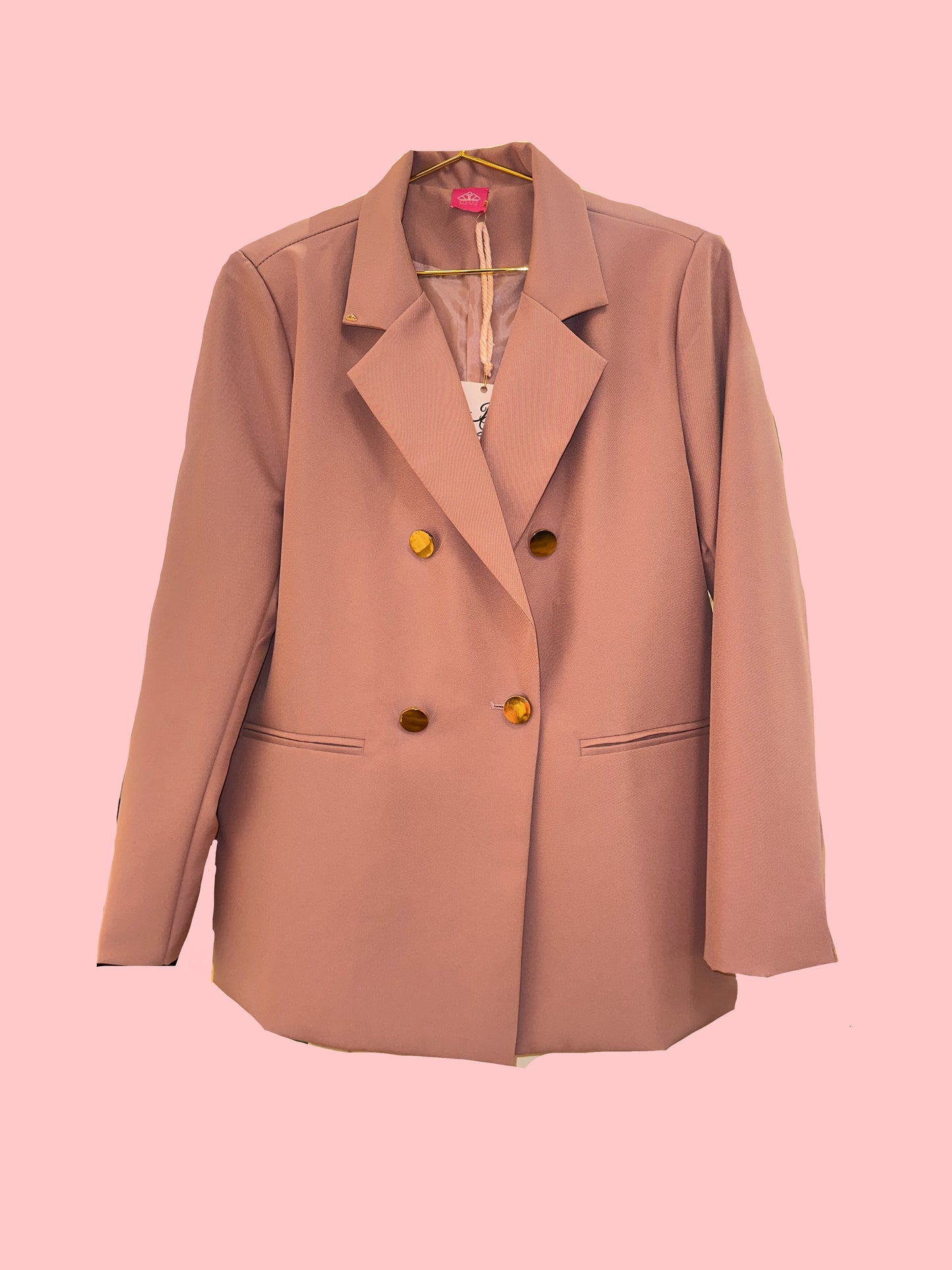 Fashion Line~ Button Blazer
