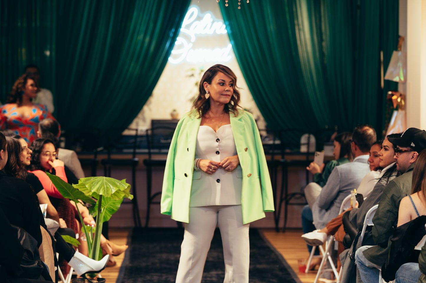 Fashion Line~ Button Blazer