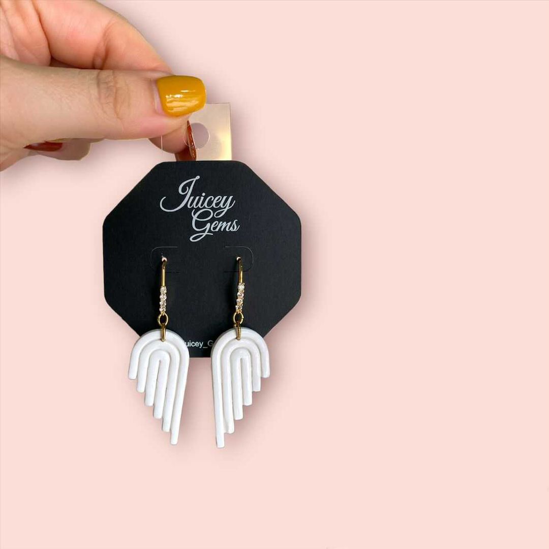 Earrings ~ Golden Alitas