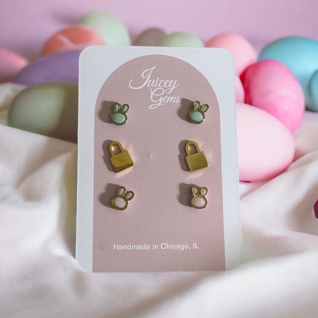 Studs ~ Mini Bunnies