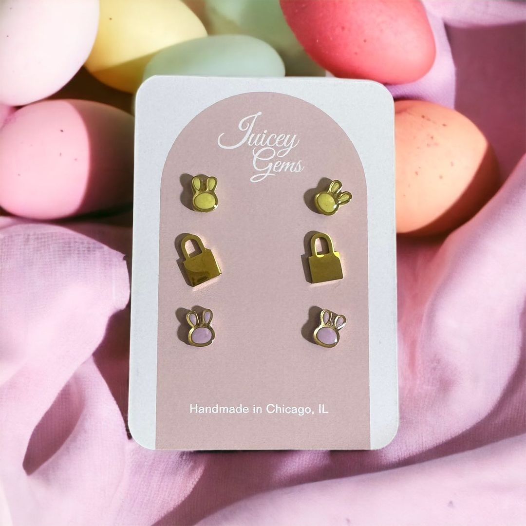 Studs ~ Mini Bunnies