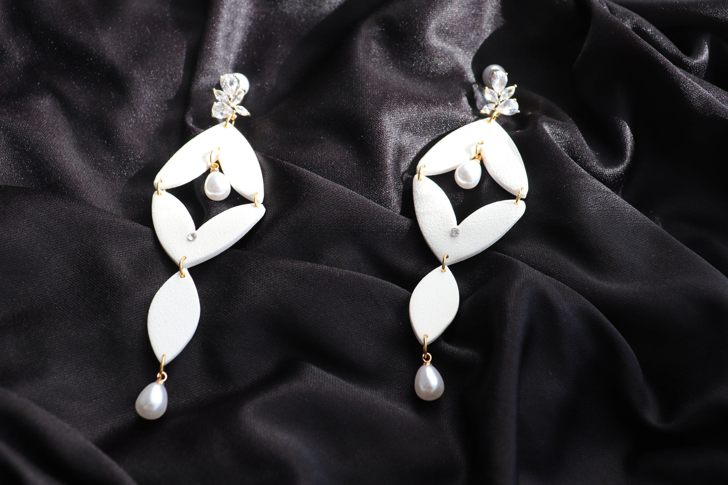 "ELI" Tulip Drop Earrings
