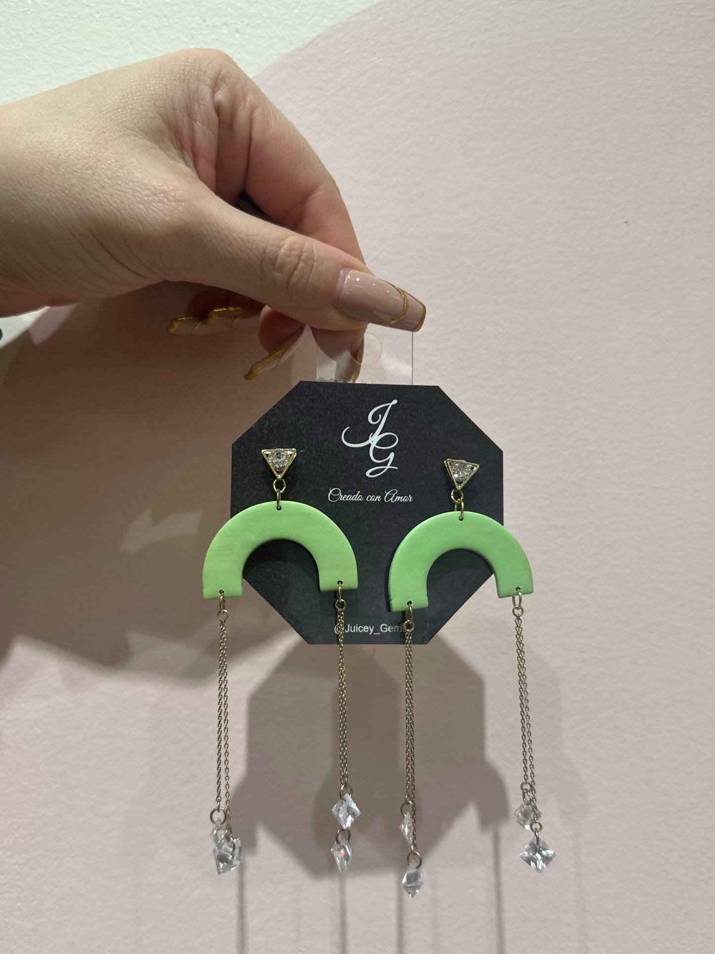 Earrings~ It's Raining Gems Dangle